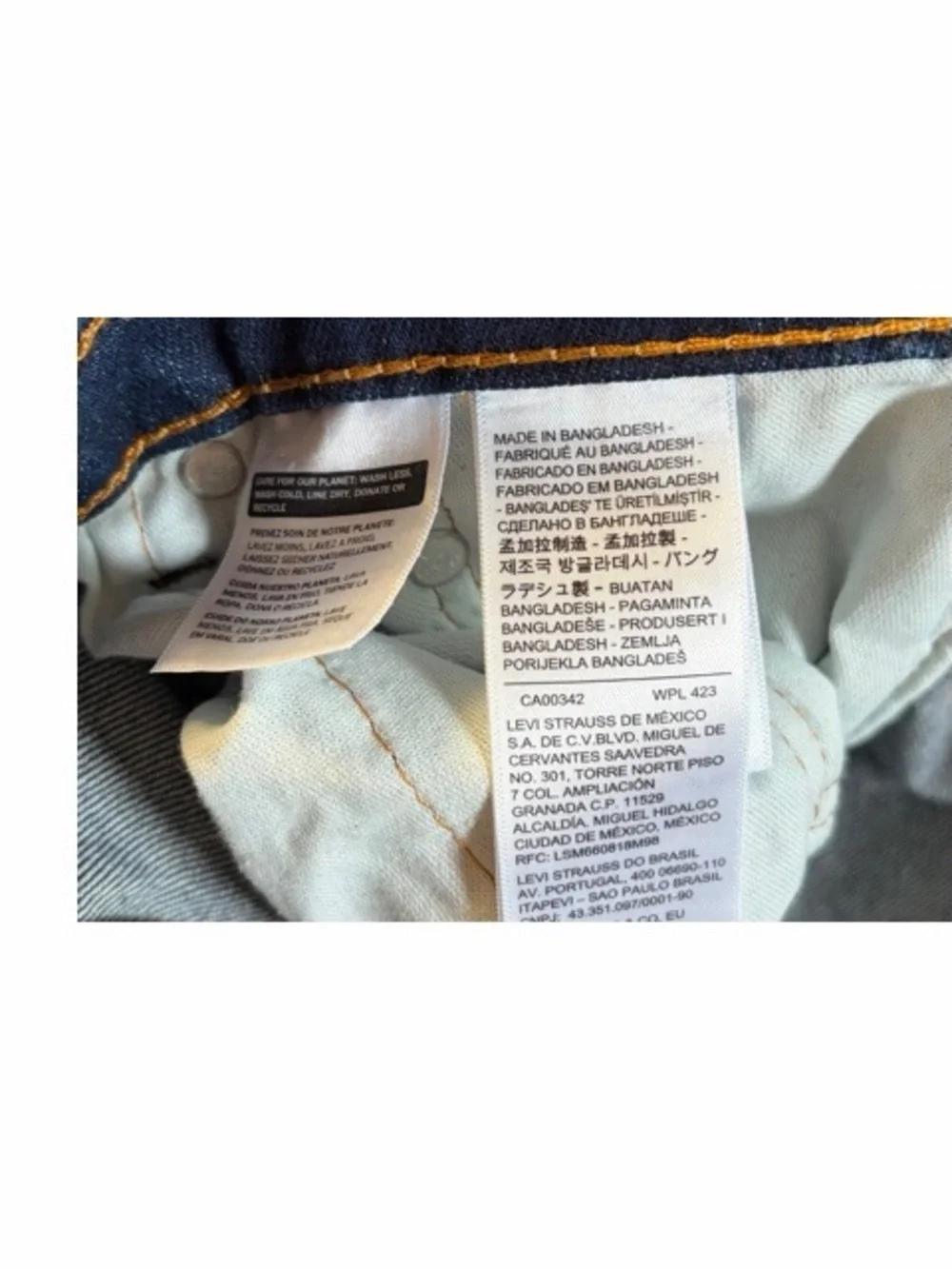 Levi’s 505 Men’s‎ Dark Wash Jeans